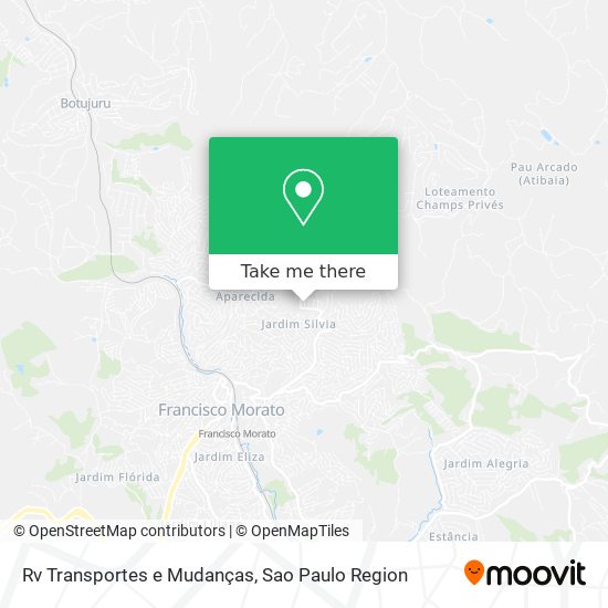 Rv Transportes e Mudanças map