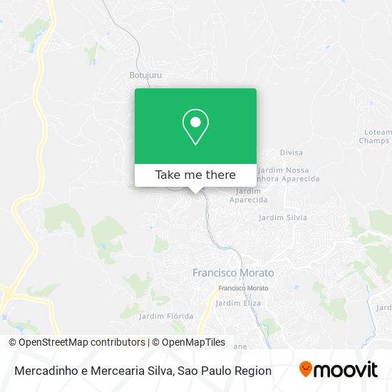 Mercadinho e Mercearia Silva map