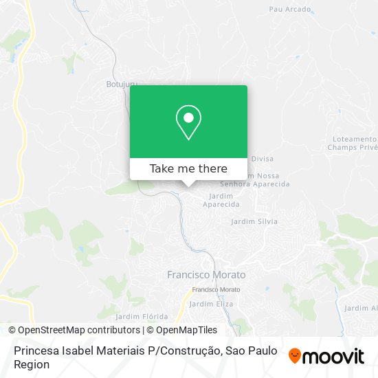 Mapa Princesa Isabel Materiais P / Construção