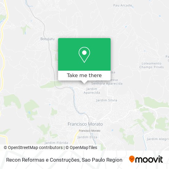 Mapa Recon Reformas e Construções