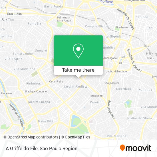A Griffe do Filé map