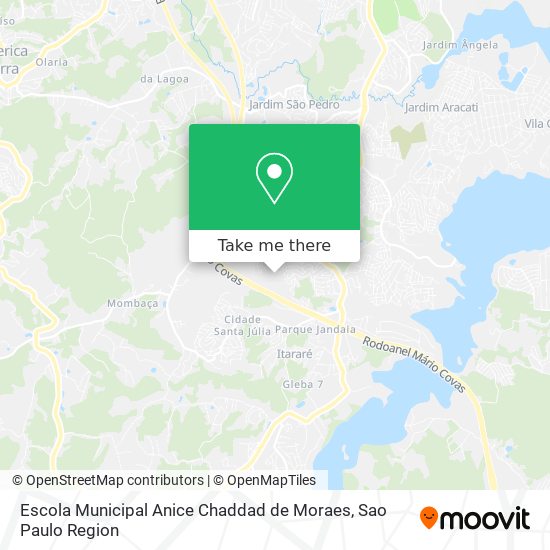 Escola Municipal Anice Chaddad de Moraes map