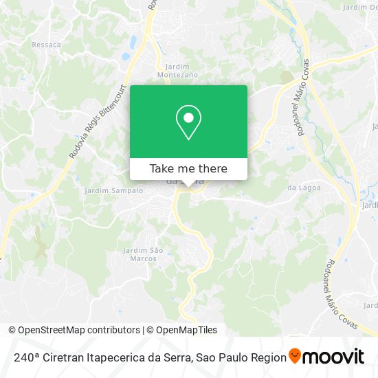 240ª Ciretran Itapecerica da Serra map