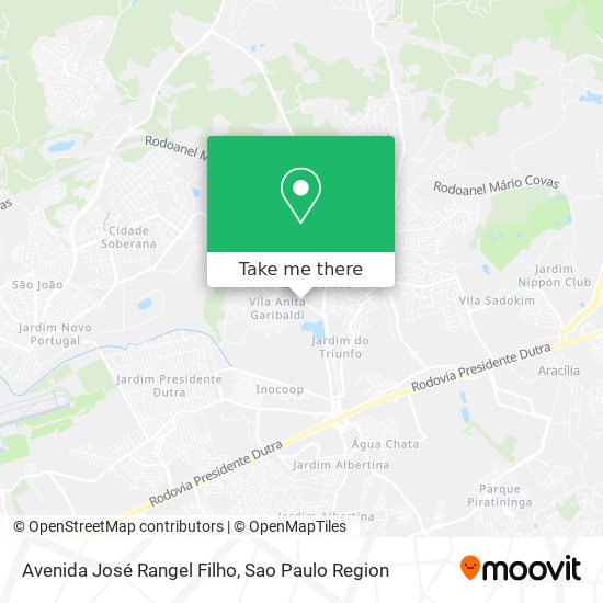 Avenida José Rangel Filho map