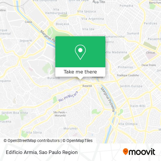 Edifício Armia map