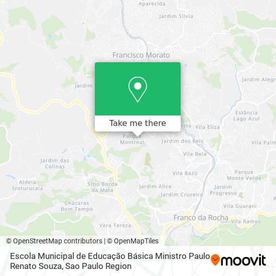 Escola Municipal de Educação Básica Ministro Paulo Renato Souza map