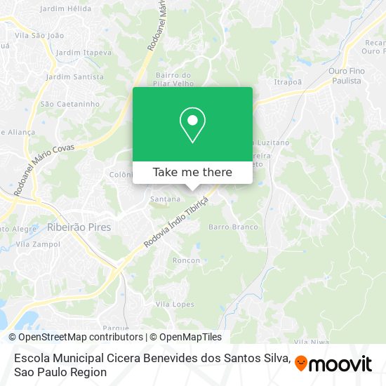 Escola Municipal Cicera Benevides dos Santos Silva map