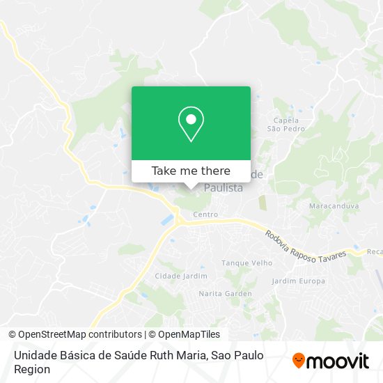 Unidade Básica de Saúde Ruth Maria map