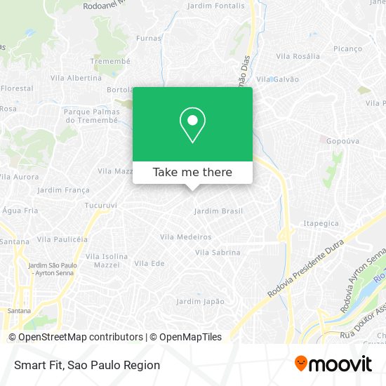 Smart Fit map