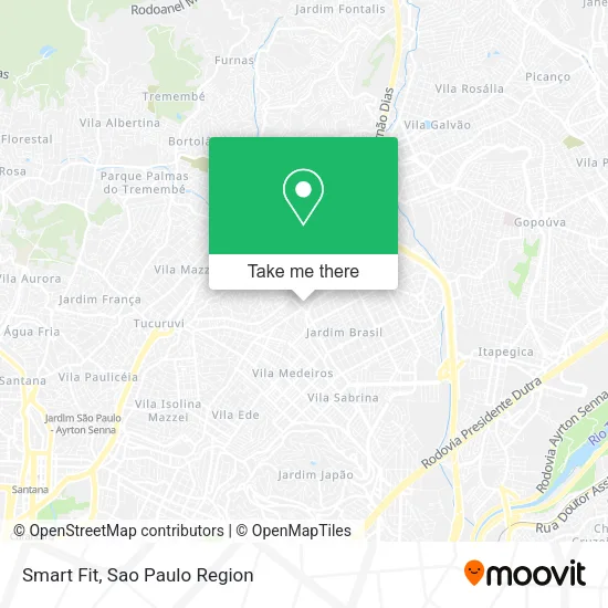 Smart Fit map