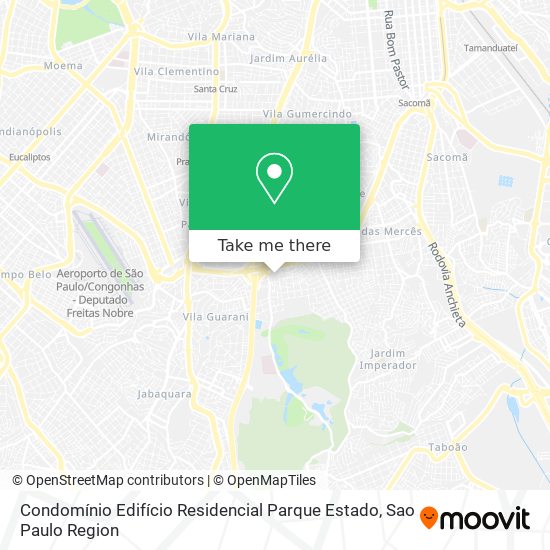 Condomínio Edifício Residencial Parque Estado map