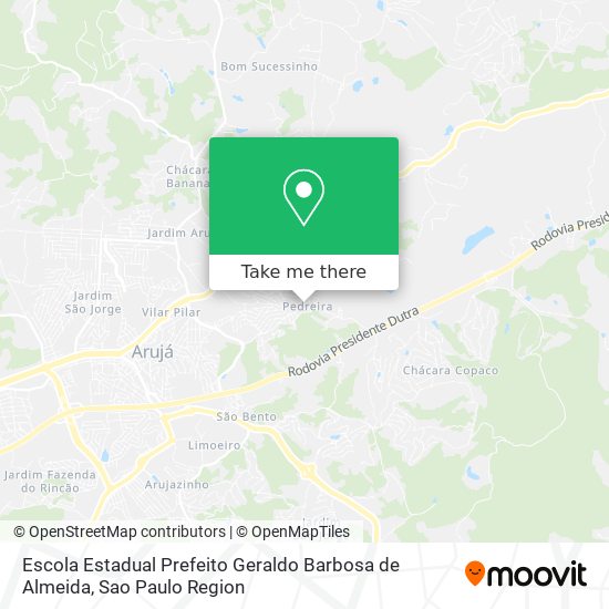 Escola Estadual Prefeito Geraldo Barbosa de Almeida map