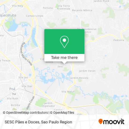 SESC Pães e Doces map