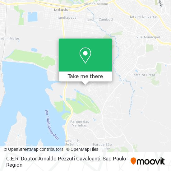 C.E.R. Doutor Arnaldo Pezzuti Cavalcanti map