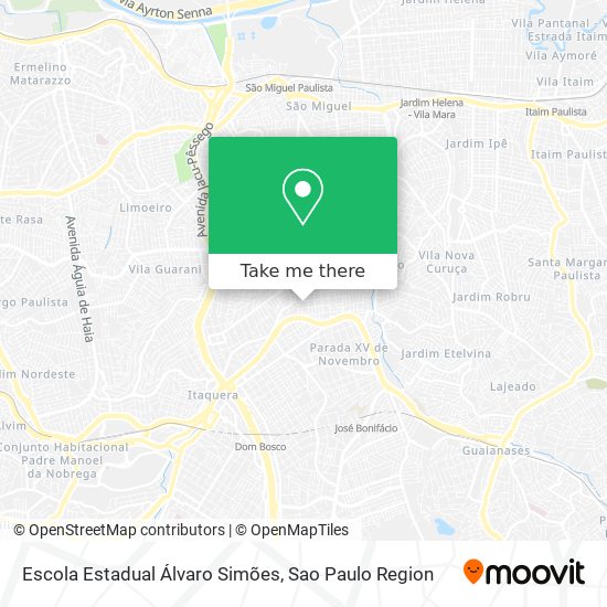 Escola Estadual Álvaro Simões map