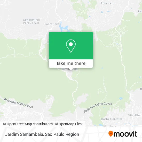 Jardim Samambaia map