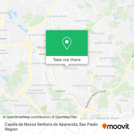 Capela de Nossa Senhora de Aparecida map
