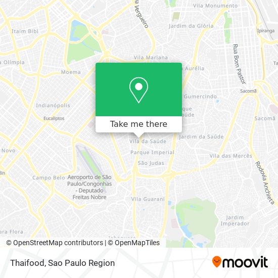 Thaifood map