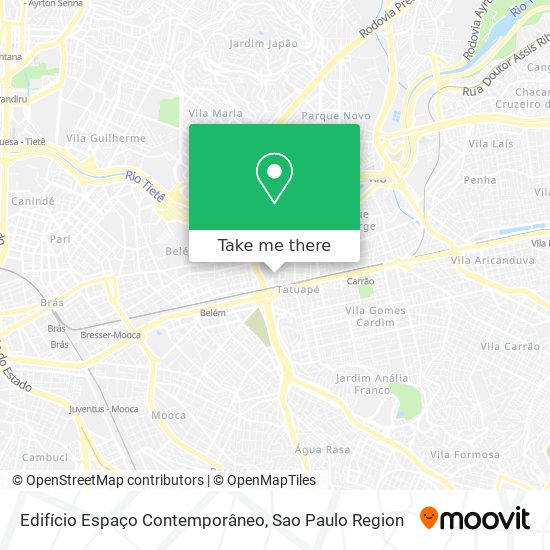 Edifício Espaço Contemporâneo map