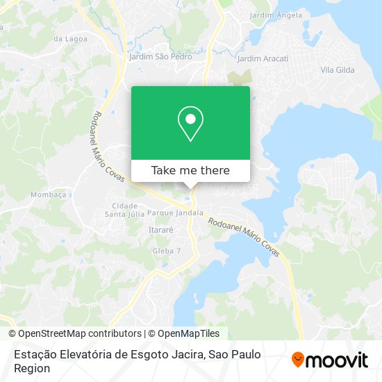 Estação Elevatória de Esgoto Jacira map