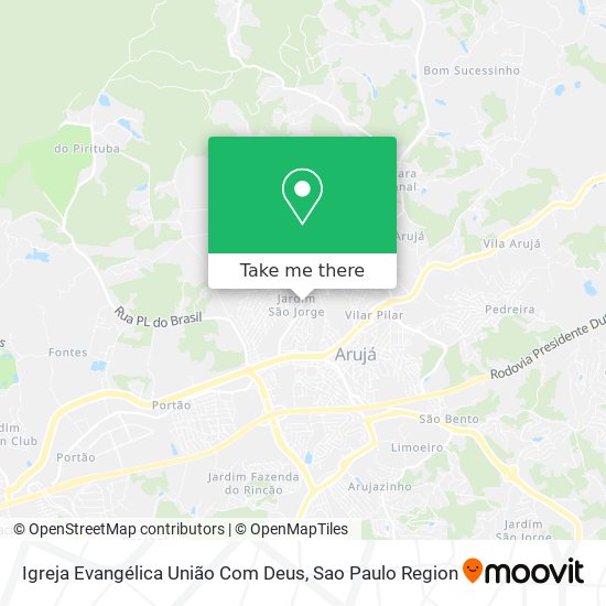 Igreja Evangélica União Com Deus map