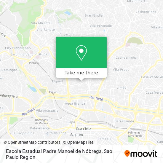 Escola Estadual Padre Manoel de Nóbrega map