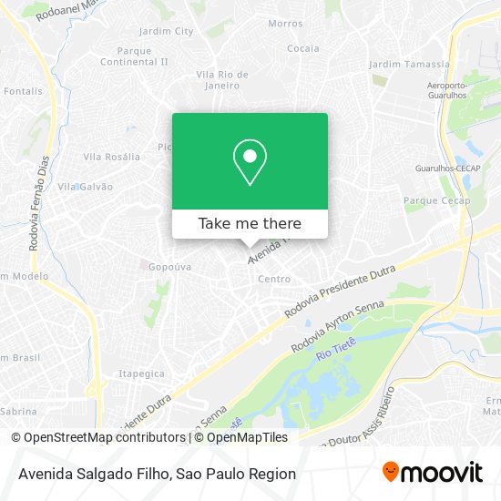 Avenida Salgado Filho map