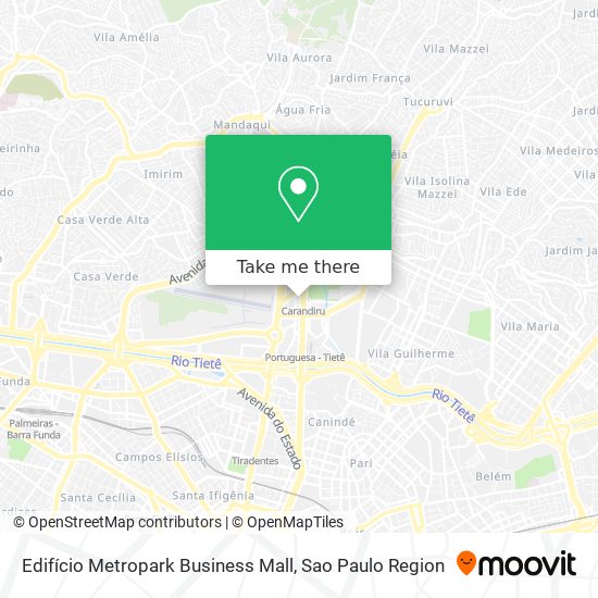 Edifício Metropark Business Mall map