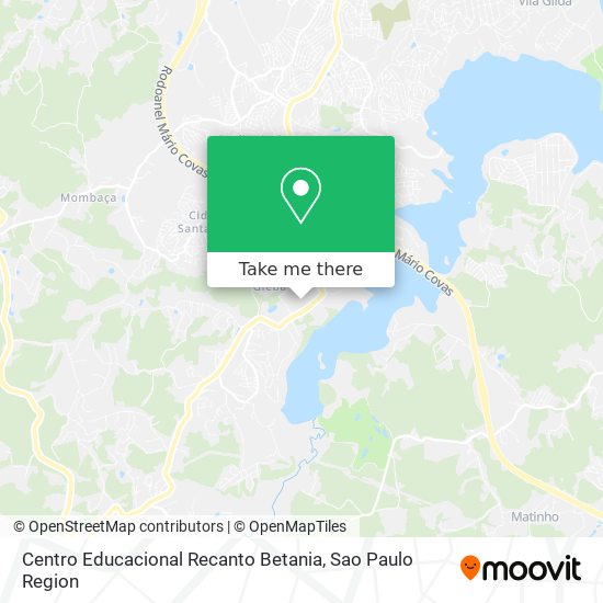 Centro Educacional Recanto Betania map