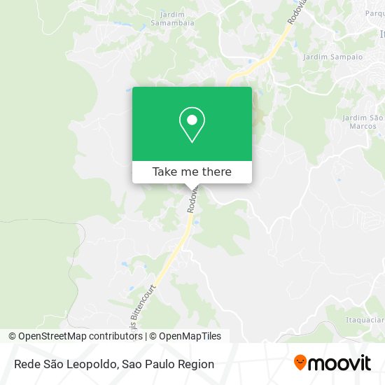 Rede São Leopoldo map