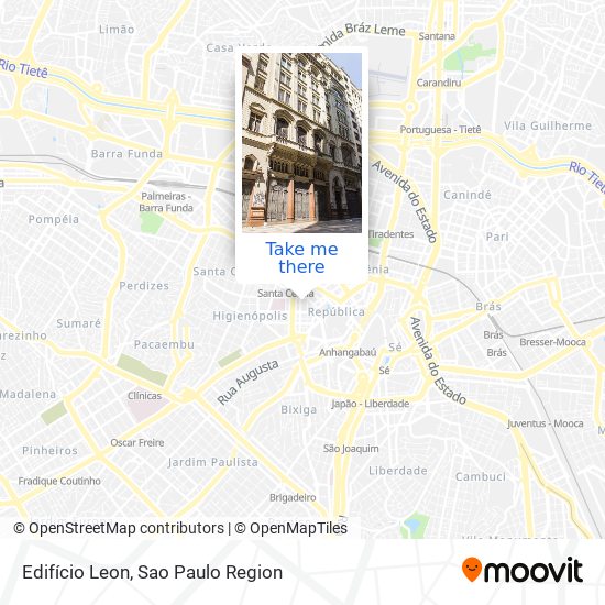 Mapa Edifício Leon