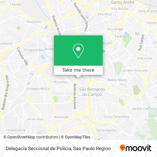 Delegacia Seccional de Polícia map