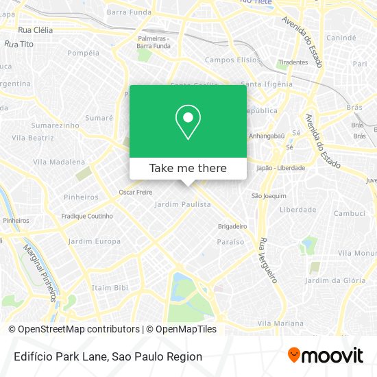 Edifício Park Lane map