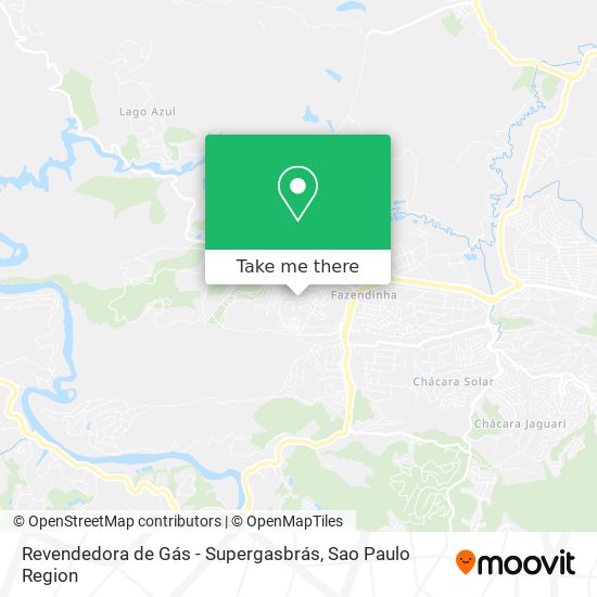 Revendedora de Gás - Supergasbrás map
