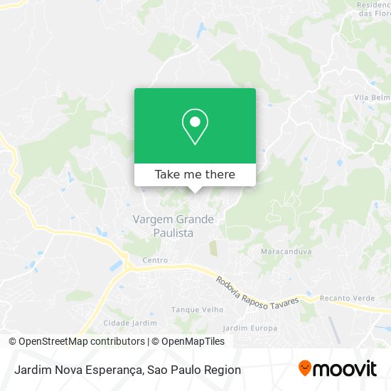 Jardim Nova Esperança map