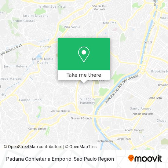Padaria Confeitaria Emporio map