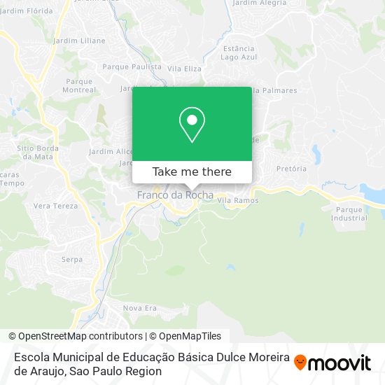 Escola Municipal de Educação Básica Dulce Moreira de Araujo map