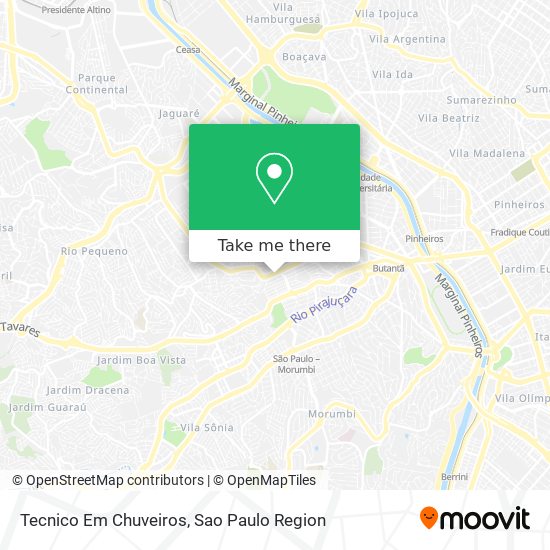 Tecnico Em Chuveiros map