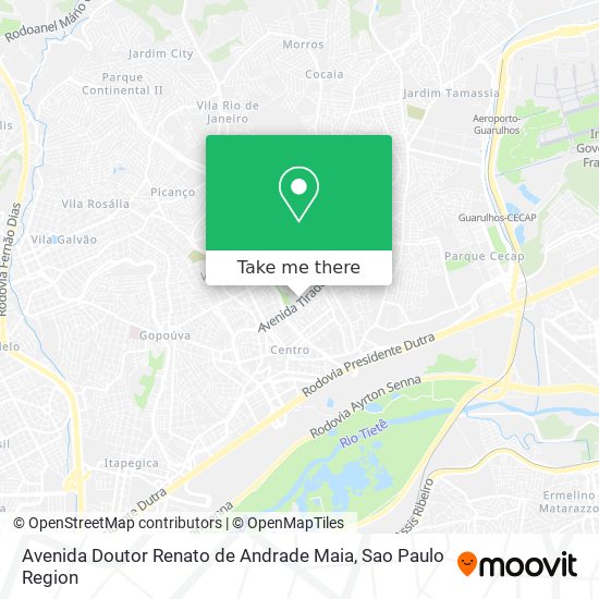 Avenida Doutor Renato de Andrade Maia map