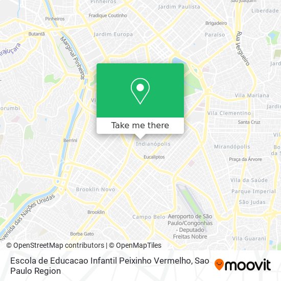 Escola de Educacao Infantil Peixinho Vermelho map