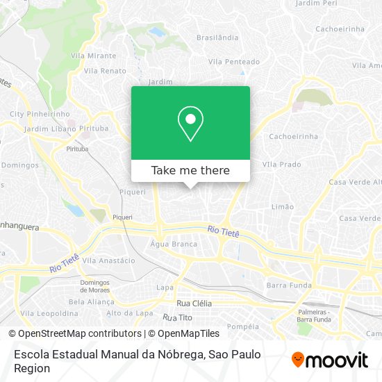 Escola Estadual Manual da Nóbrega map