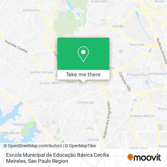 Escola Municipal de Educação Básica Cecília Meireles map
