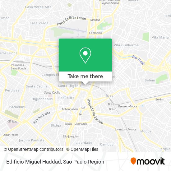 Mapa Edifício Miguel Haddad