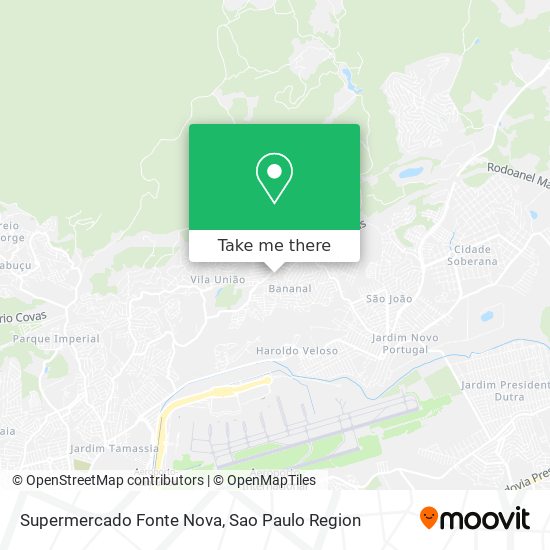 Supermercado Fonte Nova map