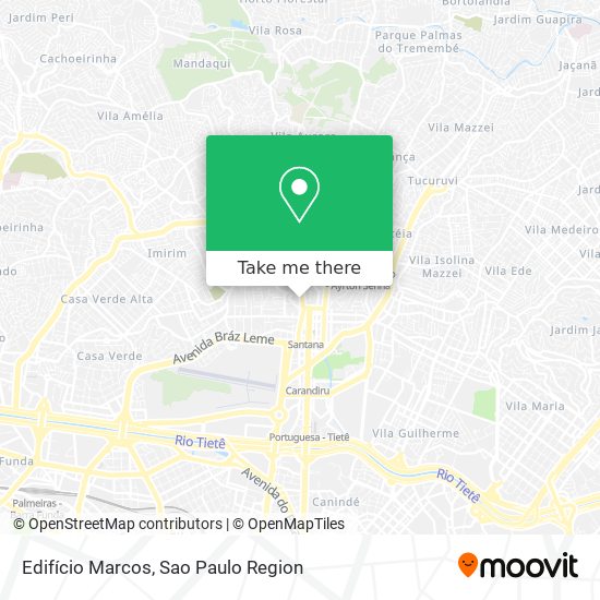 Edifício Marcos map