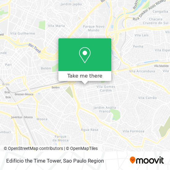 Edifício the Time Tower map