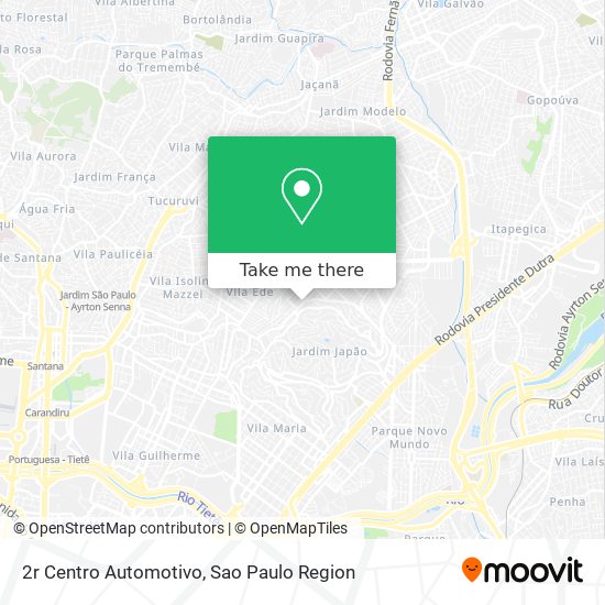 2r Centro Automotivo map