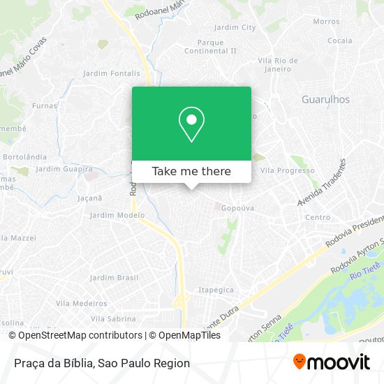 Praça da Bíblia map