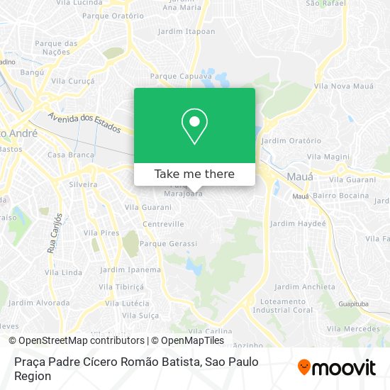 Praça Padre Cícero Romão Batista map