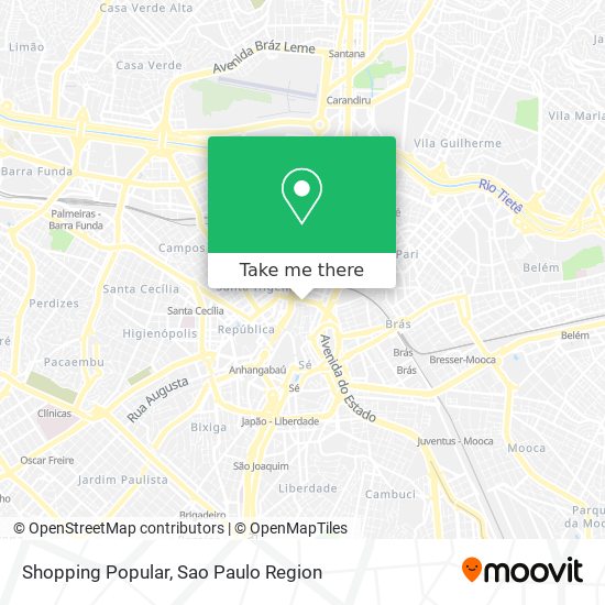 Shopping Popular map